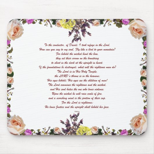 PSLAM-11ת主は彼の聖なる神殿にいる。 マウスパッド (正面)