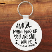 Pslam 139:18キーチェーン キーホルダー (正面)