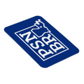 PSN BRホワイトオンブルー州磁石 マグネット (右側)