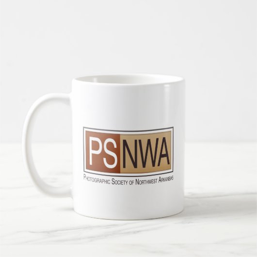 PSNWAのロゴのマグ コーヒーマグカップ (左)