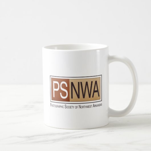 PSNWAのロゴのマグ コーヒーマグカップ (右)