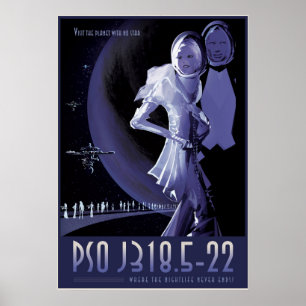 PSO J318.5-22 -夜遊びが決して終わらないところ ポスター