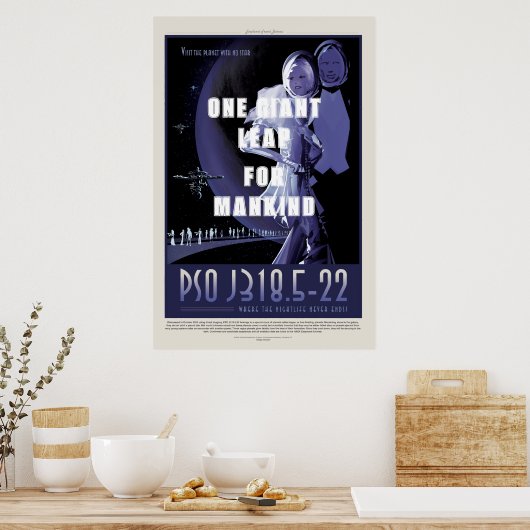 PSO J318.5-22 -宇宙観光 ポスター (キッチン)