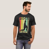 Psoas私はことわざPt物理セラピストだった Tシャツ (正面フル)
