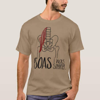 Psoas Iはことわざ Tシャツ