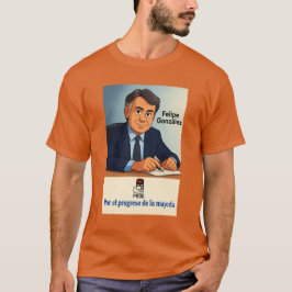 PSOEとともに前進 Tシャツ