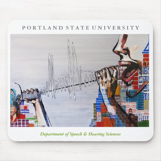 PSU SPHRのマウスパッド マウスパッド (正面)