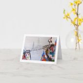 PSU SPHRアートノートカード カード (黄色い花)