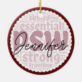 PSWパーソナライズされた セラミックオーナメント (裏面)