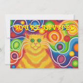 Psy猫delicの招待「あなたはInvited 招待状 (正面)