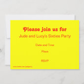 PSY CATの招待されました 招待状 (裏面)