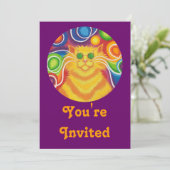 PSY CAT主催の招待されました・パープル 招待状 (スタンド正面)