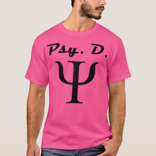 Psy.D心理学博士ギフトアイディア Tシャツ (正面)