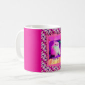 PSY Kat / The Psychic Cat (by ACCI) コーヒーマグカップ (正面左)