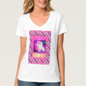 PSY Kat / The Psychic Cat (by ACCI) Tシャツ (正面)