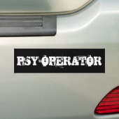 PSY-OPERATOR バンパーステッカー (車上)
