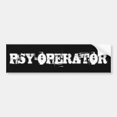 PSY-OPERATOR バンパーステッカー (正面)