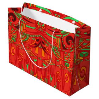 Psy wings large gift bag ラージペーパーバッグ