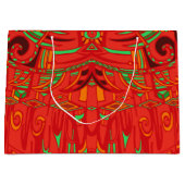 Psy wings large gift bag ラージペーパーバッグ (正面)