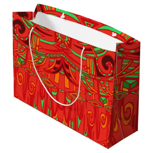 Psy wings large gift bag ラージペーパーバッグ (裏面アングル)