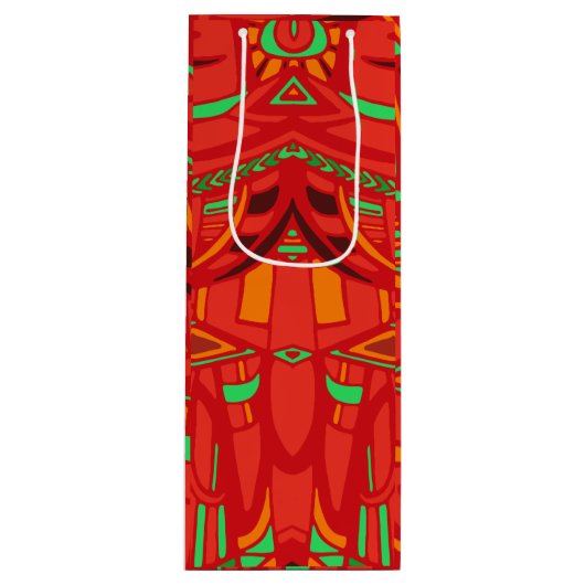 Psy wings large gift bag ワインギフトバッグ (正面)