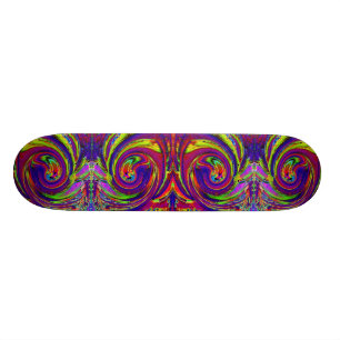 Psycedelicの渦巻のクールなスケートボード スケートボード