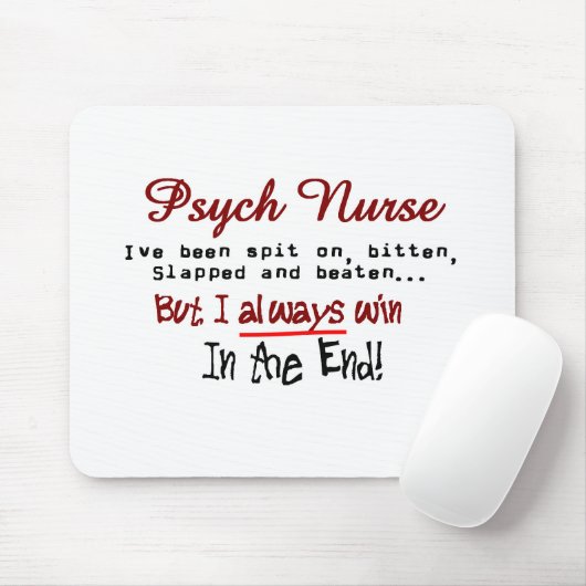 Psychのナースの笑わされるなことわざのギフト マウスパッド (マウス)