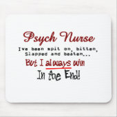 Psychのナースの笑わされるなことわざのギフト マウスパッド (正面)