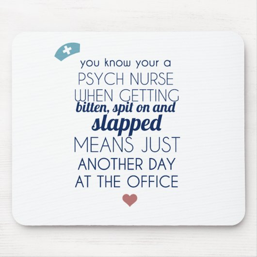 Psychのナース マウスパッド (正面)