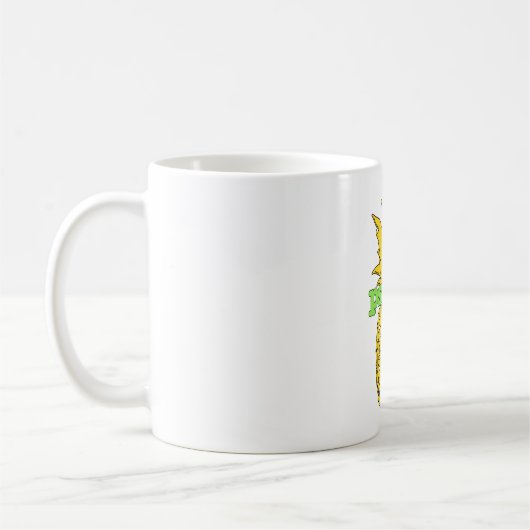 Psychのパイナップルマグ コーヒーマグカップ (左)