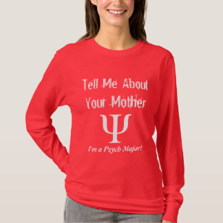 Psychの専攻学生-女性Tシャツ Tシャツ