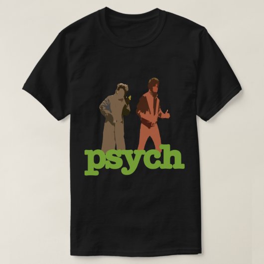 Psych American Duosがパフォーマンスを叫ぶ Tシャツ (デザイン正面)