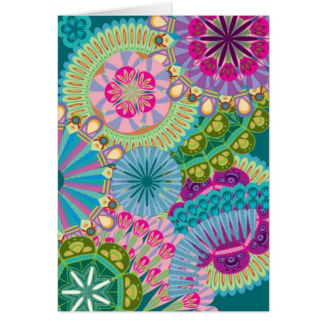 psychadelic羽の花 (正面)