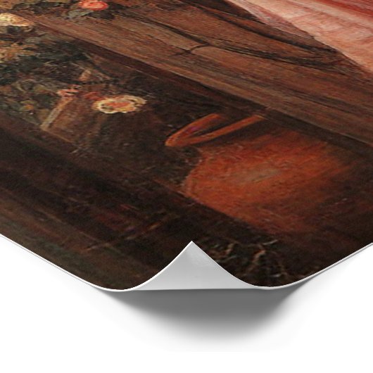 Psyche Pre Raphaelite by John W. Waterhouse ポスター (角)