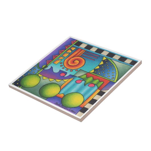 Psychedeco タイル (側面)