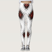Psychedelic Abstract Leggings レギンス (正面)