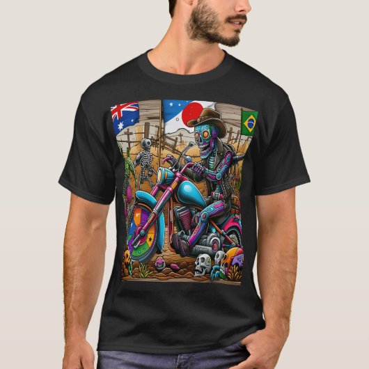 Psychedelic Adventure in the Post-Apocalyptic Tシャツ (正面)