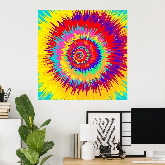 Psychedelic Art ポスター (ホームオフィス)