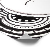 Psychedelic Bear ポスター (角)