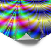 Psychedelic Beat with Bug Poster ポスター (角)