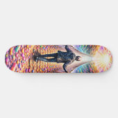 Psychedelic Bridge Journey Skateboard スケートボード (横)