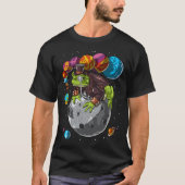 Psychedelic Bufo Alvarius Toad Tシャツ (正面)
