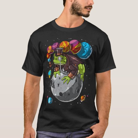 Psychedelic Bufo Alvarius Toad Tシャツ (正面)