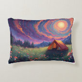 psychedelic camping cushion アクセントクッション (正面)