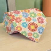 Psychedelic Colorful Custom Necktie Tie ネクタイ