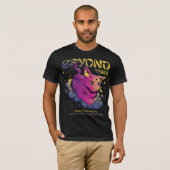 Psychedelic Cosmic Cat - Beyond Time Tee Tシャツ (正面フル)