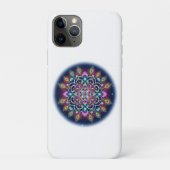 Psychedelic Cosmic Mandala iPhone 11 Pro Case Case-Mate iPhoneケース (裏)