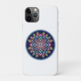Psychedelic Cosmic Mandala iPhone 11 Pro Case iPhone 11 Proケース