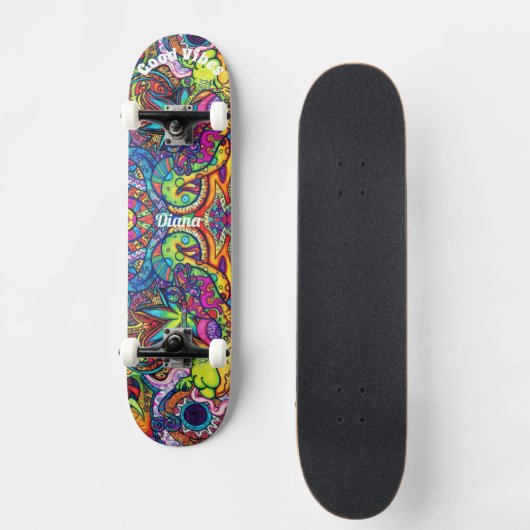 Psychedelic Decks for Skateboard スケートボード (正面)