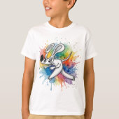 Psychedelic Dog 🐶  Tシャツ (正面)